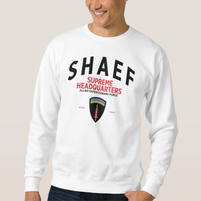 Sweatshirt Siège suprême de la SHAEF (Devant)