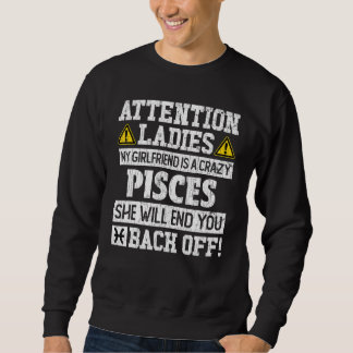Sweatshirt SIGNE Zodiaque Pisces Girlfriend Graphique