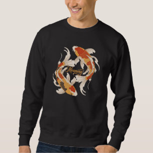 Sweatshirt Signification – Carpe Koï Symbole de Croissance, d