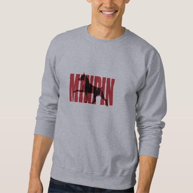 Sweatshirt Silhouette minimum de Pin (Devant)