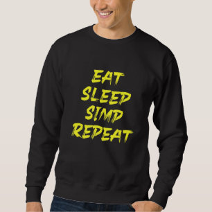 Sweatshirt Simp Sarcastic Egamer & Egirl Internet meme Nation