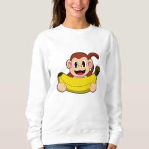 Sweatshirt Singe à la banane
