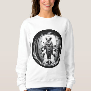 Sweatshirt Sinister Clown à votre porte Fisheye