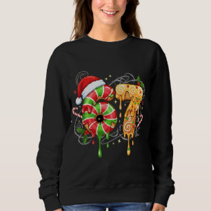 Sweatshirt Six Seven Noël Drôle de Noël Memes 6 7 Citation