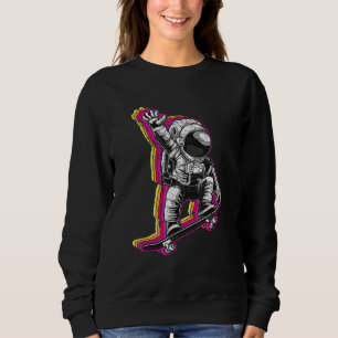 Sweatshirt Skate d'astronaute rétro