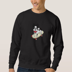 Sweatshirt Skateboard Français Chien Chien Chien Chien Chien