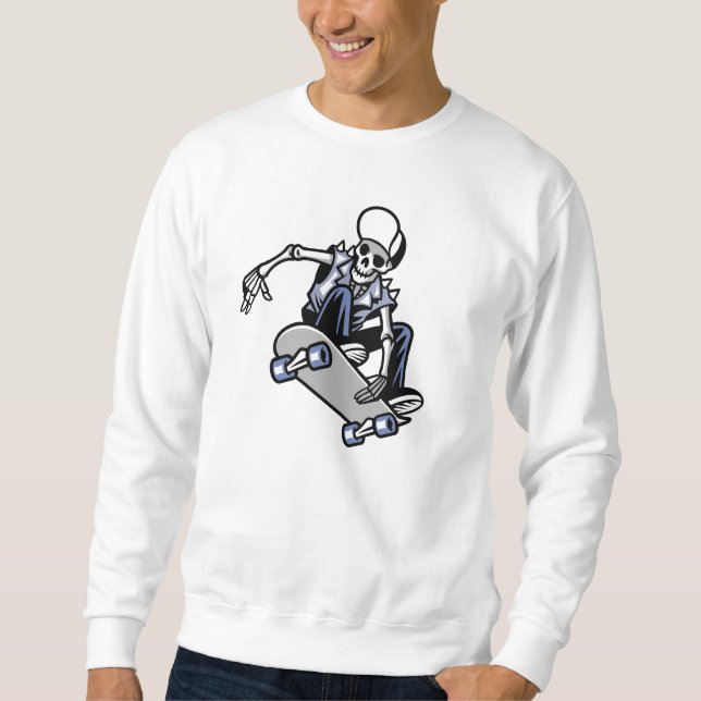Sweatshirt Skateboardeur  (Devant)