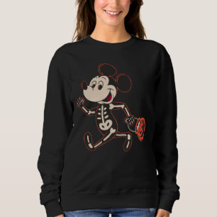 Sweatshirt Skeleton Mickey sur Halloween