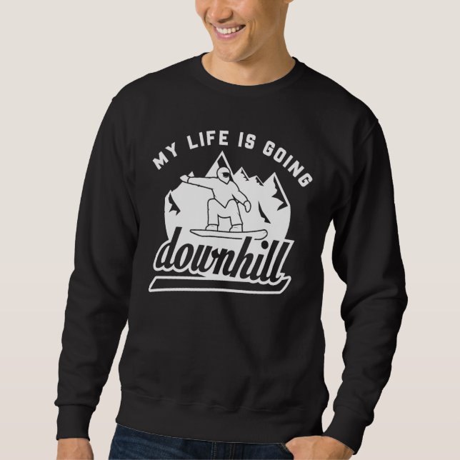 Sweatshirt Ski de descente (Devant)