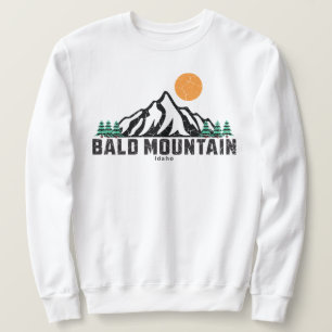 Sweatshirt Ski de montagne Retro Bald