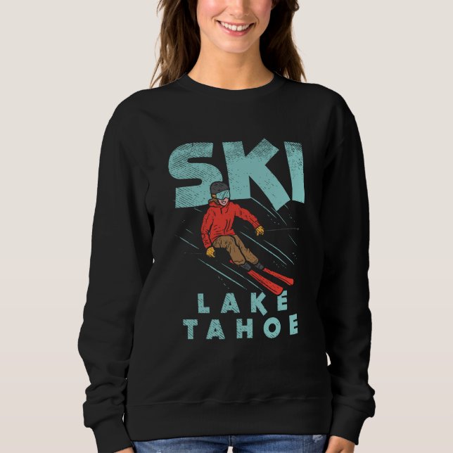 Sweatshirt Ski Lake Tahoe (Devant)