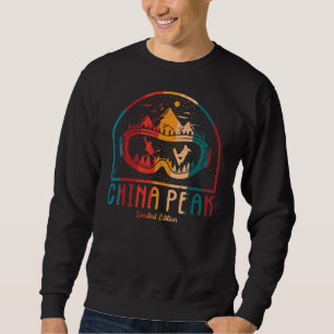 Sweatshirt Ski Retro China Peak