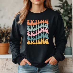 Sweatshirt Ski Vintage