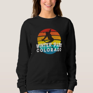 Sweatshirt Ski Winter Park les années 70 80s Throwback Winter