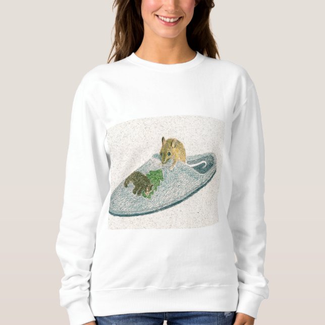 Sweatshirt Slipper de souris (Devant)