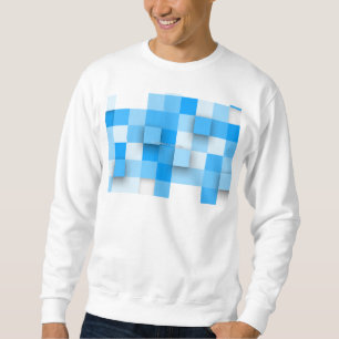 Sweatshirt SlipperyJoe's carré artwork mosaïque moderne trois