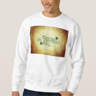 Sweatshirt SlipperyJoe's Happy St. Patrick's Day trois feuill
