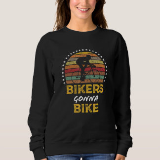 Sweatshirt Slogan de cyclisme à vélo graphique de cycliste 1