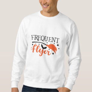 Sweatshirt Slogan d'Halloween Fréquent