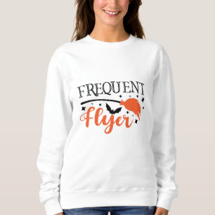 Sweatshirt Slogan d'Halloween Fréquent