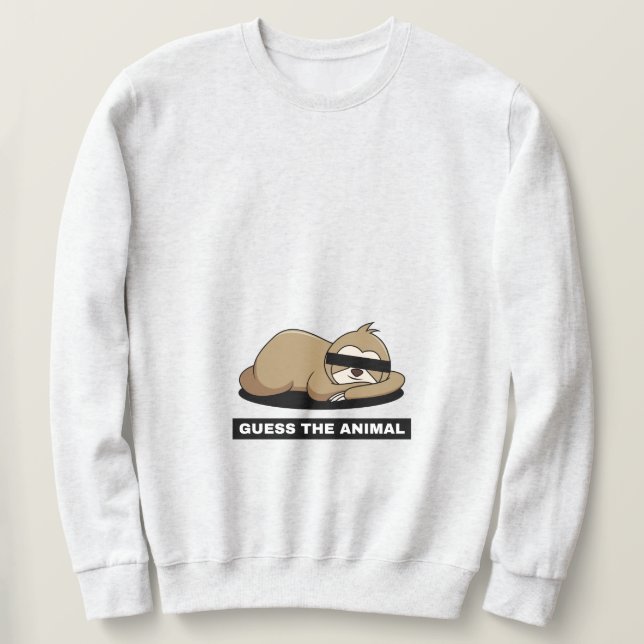 Sweatshirt Sloth (Design devant)