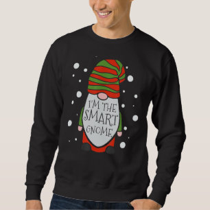Sweatshirt Smart Gnome Matching Family Group Funny Christma
