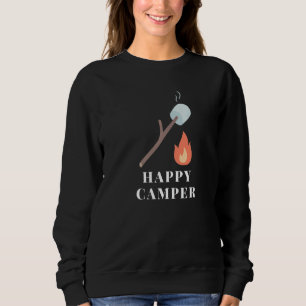 Sweatshirt Smores Marshmallows Happy Campers Camping Camping