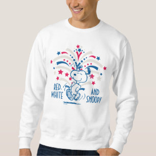 Sweatshirt Snoopy 4 juillet Danse