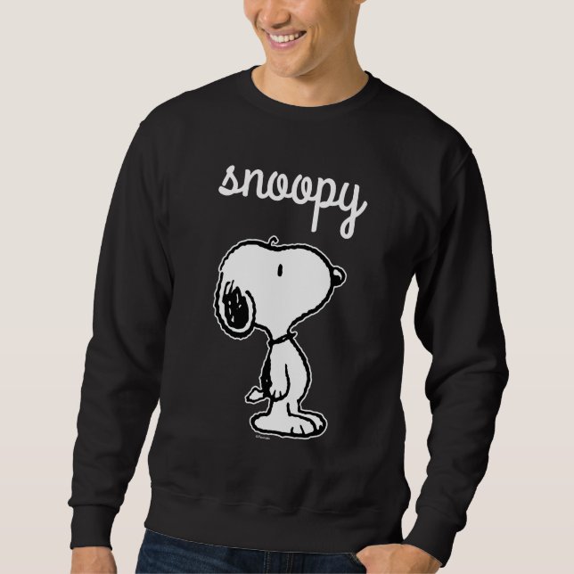 Sweatshirt Snoopy Classic Comics Pattern (Devant)