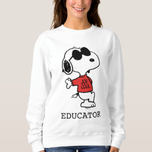 Sweatshirt Snoopy "Joe Cool" Teacher