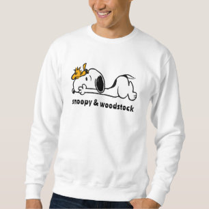 Sweatshirt Snoopy & Woodstock   Smile Giggle Laugh