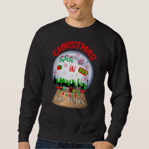 Sweatshirt Snowball Noël à Las Vegas Group Matching