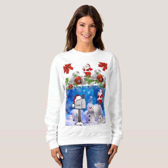 Sweatshirt Snowman (Devant entier)