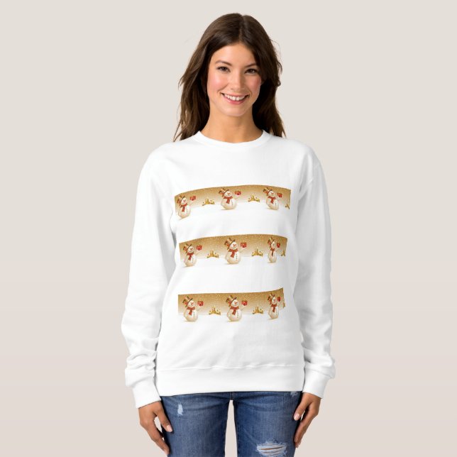 Sweatshirt Snowman (Front Full)