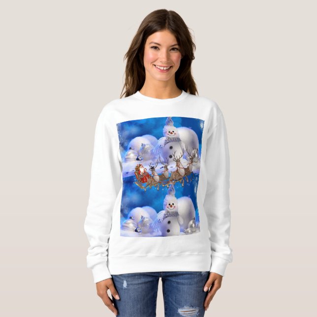 Sweatshirt Snowman (Front Full)