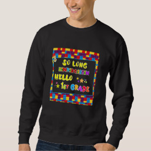 Sweatshirt So Long Kindergarten Hello 1ère année Stitude ense