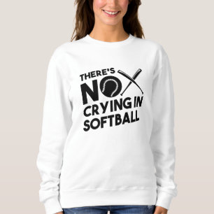 Sweatshirt Softball Raquette de softball