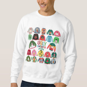 Sweatshirt Soirée de Noël moche