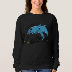 Sweatshirt Sois Doux J'Ai Une Tummy Sensitive 3