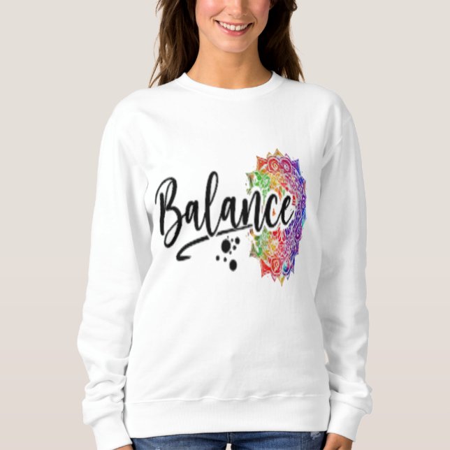 Sweatshirt "solde" minimaliste - Trouvez votre arm (Devant)