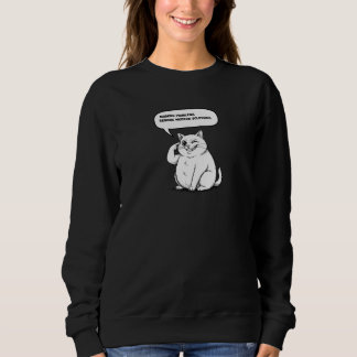 Sweatshirt Solutions Modernes pour Problèmes Modernes (Mème d