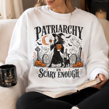Sorcière féministe d'Halloween : le patriarcat est
