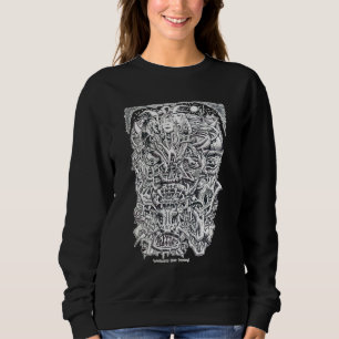 Sweatshirt Sorcières et diables, par Brian Benson.