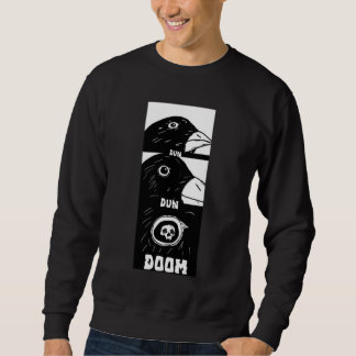 Sweatshirt Sort malheureux Raven