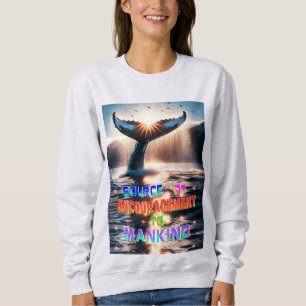 Sweatshirt Source D'Encouragement À L'Humanité