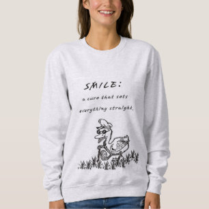 SWEATSHIRT SOURIRE QUI GARDE