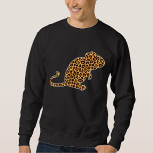 Sweatshirt Souris Animaux Posters de animaux Leopard Girls Fe