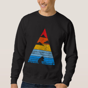 Sweatshirt Souris rétroréfléchie en silhouette de lunette rét