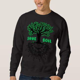 Sweatshirt Soutenez Le Mouvement Sauver Le Sol Avec Sadhguru 