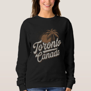 Sweatshirt Souvenirs de vacances à Toronto Canada